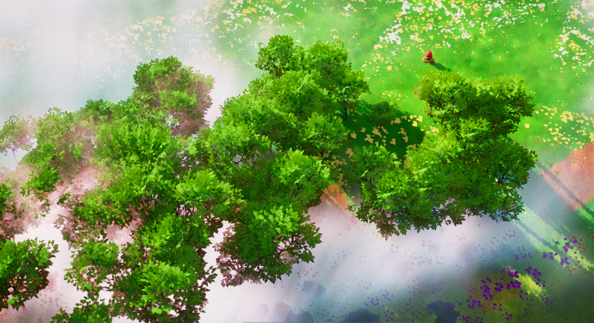 In-Game Screenshot Layered Meshes